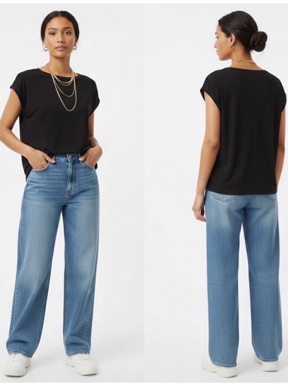 Banana Republic Black Top- XS Black